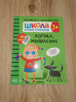 Развивающие книги с наклейками для детей 3+. Развивашки с заданиями. Школа Семи Гномов. 1 книжка активити / Набор из 4 шт. / Большой комплект из 3 наборов: Базовый курс, Мастерские, Активити | Денисова Дарья #7, Ольга Ш.