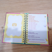 Личный дневник на замочке, анкета для девочек на замочке "Мои секреты", А6, 40 л. #50, Евгения С.