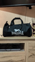 Сумка Lonsdale Barrel Bag 2 черная #37, Something W.