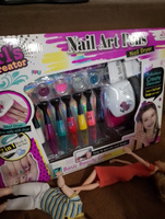 Маникюрный набор для девочек Nail Art Pens с лампой. Набор для росписи ногтей #2, Марина Т.