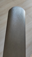 Защитная пленка для кухни. Самоклеющаяся пленка для мебели серая шлифованный алюминий - 70x152 см, цвет: серый #107, Катерина У.