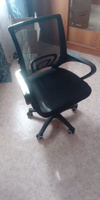 Кресло компьютерное RIDBERG CH-695, черный стул компьютерный, на колесиках, для школьника, офисный, офисное, для руководителя. #85, Александра Р.