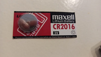 Батарейка Maxell CR2016 Lithium 1шт #13, Михаил К.