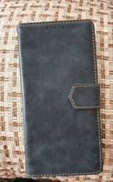 Чехол книжка luxury для Samsung A53 5G / Самсунг А53 5G (Тёмно-синяя со шнурком) #25, Валитова Полина 