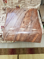 Пленка самоклеющаяся "Мрамор коричневый", камень, для мебели и декора, 64x270 см (Арт. 64-690) #6, Елена М.