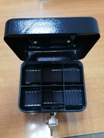 Металлический ящик для денег 150х120х80мм, с ключом, металлический сейф #6, Сергей Г.