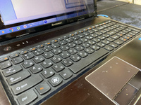 Клавиатура для ноутбука Lenovo IdeaPad Z560, мал. Ентер, черная с рамкой #5, Андрей С.