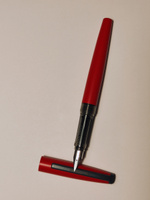Ручка перьевая Малевичъ с конвертером, перо EF 0,4 мм, цвет корпуса: красная помада #33, Ольга