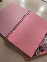 Блокнот А5 (14,8х21см) 50 розовых листов 80г/м2, набор для записей -2 шт #4, Диана У.