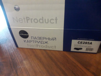 Картридж NetProduct N-CE285A / №85A для HP LJ Pro P1102/P1120W/M1212nf/M1132MFP/Canon 725, 1,6K #7, Игорь Д.