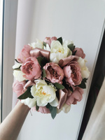 Букет-дублер невесты в айвори-пудровом цвете #2, Маргарита Б.