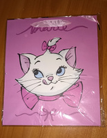 Пакет подарочный Disney Коты аристократы "Marie", ламинированный, вертикальный, размер 23х27х11,5 см, подарочная упаковка, для девочек #40, Ангелина Б.
