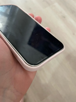 Силиконовый чехол для iPhone 12 Pro Max / Silicone Case DF на Айфон 12 Про Макс с бархатистым покрытием внутри, Пудровый розовый #80, Дмитрий А.