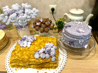 Вафельная картинка на торт БАБОЧКИ СИРЕНЕВЫЕ, украшение для торта и выпечки #15, Мария Р.