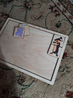 Развивающая деревянная игра пазл для малышей "Зоопарк" (развивающие пазлы для маленьких, подарок на день рождения, для мальчика, для девочки) Десятое королевство #85, Екатерина С.