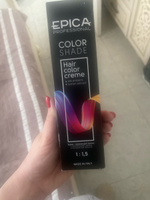 EPICA PROFESSIONAL Colorshade Крем краска 2.1 иссиня-черный, профессиональная краска для волос, 100 мл #217, Анна К.