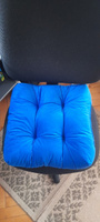 Подушка для сиденья МАТЕХ VELOURS LINE 40х40 см. Цвет синий, арт. 28-505 #99, Виктория  Д.