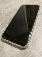 Прозрачный чехол для iPhone 11 с поддержкой MagSafe/ магсейф на Айфон 11 для использования магнитных аксессуаров, противоударный #54, Имя Ф.