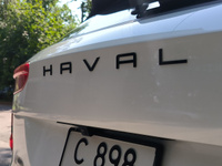 Орнамент-шильдик (эмблема, наклейка на авто и др.) в стиле Porsche/Порше для Haval/Хавал черный #87, Янина Г.