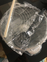 Казан чугунный Satoshi со стеклянной крышкой и антипригарным покрытием объемом 4,4 литра #244, Айрат Р.