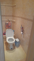 Коврик для ванной и туалета L'CADESI LEMIS 50x80 см противоскользящий, кремовый 001280 #93, Оксана К.