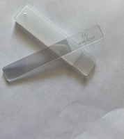Пилка для ногтей стеклянная, полировочная маникюрная пилочка баф для ухода с эффектом нанесения бесцветного лака #8, Елена А.