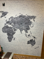 Фотообои 3D на стену флизелиновые VEROL "Карта мира" 300х283 см, 8.49 м2, обои виниловые, моющиеся #40, Ольга П.