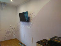 Краска для стен, обоев и потолков акриловая моющаяся интерьерная матовая цветная без запаха быстросохнущая , цвет Сирень 2,4 кг #133, Чикунова Ю.