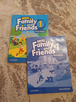 Family and Friends 1 Комплект: Student's book +Workbook + CD диск #6, Екатерина П.