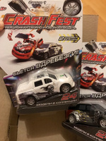 Машинка CrashFest 1Toy разборная гоночная инерционная спортивная для мальчика, игрушечный транспорт, 10 см, 1 шт. #27, Ирада П.