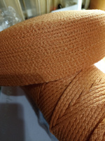 Шнур полиэфирный 5мм с сердечником 200метров для вязания и рукоделия #40, Василиади М.