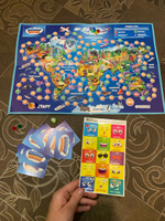 Настольная игра для детей ходилка "Вокруг Земли". Игровое поле - карта мира #17, Светлана П.