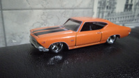 Машинка 69 Chevelle SS 396 Hot Wheels Premium Metal Car Culture - American Scene / Хот Вилс Премиум #31, максим п.