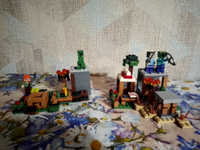 Конструктор LX Майнкрафт набор "Деревня с Мирными Жителями" 803 детали, 8 фигурок (игрушка, minecraft, лего совместимый, конструктор для мальчиков, для девочек, большой игровой набор) #79, Елена Н.