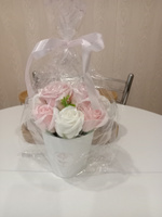 Букет из мыла, мыльных роз, подарок маме, цветы на 8 марта #32, Наталья Н.