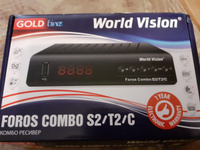 World Vision ТВ-тюнер Foros Combo T2/S2 , черный #1, Евгений Б.
