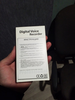 Цифровой диктофон с дисплеем для записи голоса и разговоров, набор аксессуаров в комплекте, объём памяти 16 GB #3, Артем С.