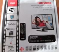 Телевизионная приставка TELEFUNKEN TF-DVBT232, плеер-медиа, ресивер #3, Андрей М.