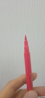 HANDAIYAN Подводка лайнер для глаз водостойкая цветная, фломастер Color Pen Eye Liner, 01 Red #8, Ольга Б.