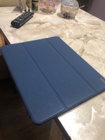 Чехол книжка для iPad Pro 12.9 (2022, 2021, 2020г), Dux Ducis Domo series синий #15, Рамин Д.