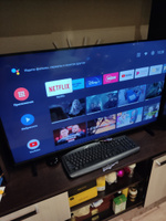 Philips Телевизор 43PUS7406/60 (2021) Smart TV(Android TV), Wi-Fi, Dolby Atmos, HLG 43.03" 4K UHD, белый #76, Сергей Р.