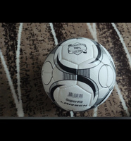 Мяч футбольный Larsen "SuperFit", цвет: белый, черный. Размер 5 #62, Елена О.