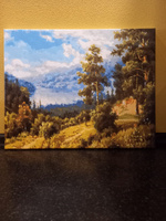 Картины по номерам на холсте с подрамником 40х50 см / природа / Лесной пейзаж #15, Ася Я.