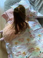 Детский комплект постельного белья Аистёнок с простыней на резинке 80х160 см, Поплин, Вид №17 #23, Анна В.