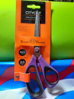 Ножницы Bruno Visconti эргономичные ручки, 21 см "CityCut"  Арт. 60-0022 #3, Анна Г.
