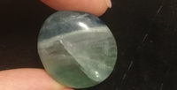 Флюорит, обработанный натуральный камень, 1шт., размер 2-3см. #2, Наиля Г.