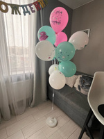 Воздушные шары для девочки, дочки "С днем рождения! Супер девочка!" 30 см набор 10 штук 5 дизайнов #61, Екатерина Ш.