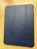 Чехол для планшета Apple iPad 10 10.9 дюйма (2022) - A2696, A2757, A2777, с магнитом, прочный пластик (темно-синий) #41, Екатерина О.