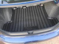 Коврик в багажник автомобиля Фольсваген Поло седан (09-20) / Volkswagen Polo sedan #5, Дмитрий 