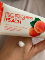 LEBELAGE Крем для рук с Персиком для Эластичности Daily Moisturizing Hand Cream Peach, 100 мл #90, Казакова Мария